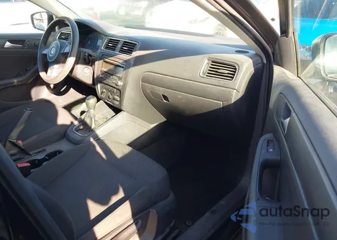 2013 Volkswagen Jetta 2.0L S из США, поврежденный, VIN 3VW1K7AJ6DM410770